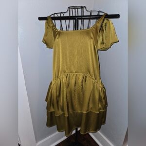 NWT Scoop Olive Mini Dress
